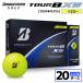 fu.... налог [ старый модель ] мяч для гольфа Bridgestone TOUR B XS желтый / 20 дюжина 2024 год модели Chiba префектура город . город 