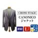 fu.... налог [CANONICO жакет ]L размер [ темно синий ][CROSS STAGE] Akita префектура большой . город 