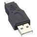 グルービー USB2.0変換アダプタ [ microB(オス) - A(オス) ] データ転送/充電対応 GM-UH010
