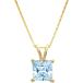 ���¹�͢���ʡ�1.50 ct Brilliant Princess Cut Designer Natural Swiss blue Topaz Ide
