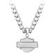 Harley-Davidson Men's Stainless Steel Bar & Shield Chain Necklace  HSN0049-22¹͢