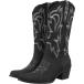 ¹͢ʡrichealnini Women Cowgirl Cowboy Boots Pull On Embroidered Mid Calf