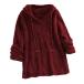Women Fuzzy Fleece Hoodie Jackets Zipper Teddy Coat Faux Fur Par ¹͢