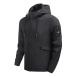 ¹͢ʡMens Hooded Men Casual Solid Hooded Zipper Pocket Long Sleeve Co