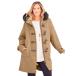 ¹͢ʡCatherines Women's Plus Size Wool Blend Toggle Peacoat   1X, Sof