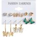 New Korean Earrings for Women Crystal Heart Set Earrings Geometric Lovely Dangle Drop Earrings 2021 Trend Jewelr¹͢