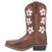 Dan Post Toddler Girls' Giselle Western Boot Square Toe Brown 12 параллель импортные товары 