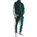 ���¹�͢���ʡ�Velour Tracksuit Velvet Sweatsuit for Men's Jogging Track Suit 2