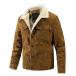 AITEQY Fleece Lined Corduroy Jackets for Men Slim Fit Warm Truck ¹͢