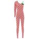 ���¹�͢���ʡ�YiZYiF Womens Xmas Candy Cane Striped Unitard Jumpsuit Christmas