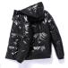 Mens Shiny Hooded Down Coat Winter Thicken Warmth Plus Size Puff ¹͢