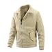 Men's Corduroy Jacket Sherpa Lined Fur Collar Trucker Jackets Wi ¹͢