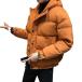 KANG POWER Winter Men's Coats Youth Students Solid Color Cotton  ¹͢