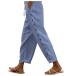 ¹͢ʡGeneric Womens Linen Pants Straight Leg Stripe Print Side Button