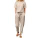 ���¹�͢���ʡ�prime clearance 2 Piece Outfits for Women Summer Cotton Linen Ca