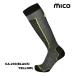 micomiko[SKI SOCKS CA230:BLACK/YELLOW]WARM CONTROL LIGHT лыжи носки унисекс лыжи носки скорость ... превосходный тонкий носки 