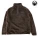 DRAGON [23/24*PULLOVER FLEECE:BROWN] Dragon тянуть надкрылок lease длина волос. длинный флис используется 