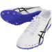  Asics asics мужской женский наземный шиповки средний растояние большое растояние препятствие GUN LAP 3 gun LAP 3 пригодный для любой погоды грузовик специальный белый 1093A229-101