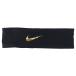 [ кошка pohs бесплатная доставка ] Nike NIKE Fury головная повязка 3.0 металлик BN2062-053 футбол футзал лента для волос черный Gold 