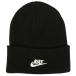 [ кошка pohs бесплатная доставка ] Nike NIKEpi-kf.-chula Beanie HF0186-010 футбол футзал casual вязаная шапка защищающий от холода свободный размер черный 
