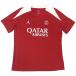  Париж Saint-German PSG 2024-25 Strike сила Dri-FIT вязаный Short рукав верх HJ3389-660 футбол копия красный Jordan JORDAN