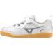 mona Lucida NEO 2 CLUB KIDS IN Mizuno mizuno P1GG232604 белый × серебряный Junior футзал обувь Индия a