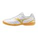 mona Lucida NEO3 select JR IN Mizuno mizuno P1GG262550 белый / Gold Junior футзал обувь Индия a для помещений 