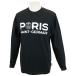  Париж Saint-German PSG пуховка принт футболка длинный рукав PS0323SS0001 футбол casual одежда long T черный 