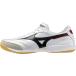  утечка задний Sara ELITE IN Mizuno mizuno Q1GA251209 белый футзал обувь Индия a для помещений 