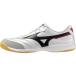  утечка задний Sara PRO IN Mizuno mizuno Q1GA251309 белый футзал обувь Индия a для помещений 