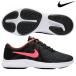 ナイキ NIKE レボリューション 4 GS 943306-004 レディース ランニングシューズ ジョギング ラントレ 練習 陸上 競技 部活 通学 運動靴 ブラック ピンク