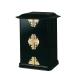ミニ仏壇　厨子型　仏具　黒色（内金）　（大）　