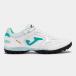 JOMA_ ho ma футзал обувь TOP FLEX 2502 BLANCO TURQUESA TURF
