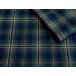  tartan проверка мохнатый ворсистый хлопок 100% сделано в Японии ручная работа Niigata ASK-AW-1601-10