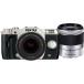 PENTAX беззеркальный однообъективный Q10 двойной zoom комплект [ стандарт zoom 02 STANDARD ZOOM * взгляд издалека zoom 06 TELEPHOTO ZOOM] серебряный Q10 WZOOMKIT SILVER 12174