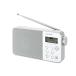 Sony XDR-55TV W белый FM/AM/ 1 SEG TV радио стерео слуховай аппарат батарея /AC адаптор .. древесный уголь таймер 
