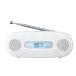  Panasonic радио FM/AM/ широкий FM соответствует рука поворот зарядка соответствует белый RF-TJ20-W