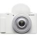 SONY(�\�j�[) �R���p�N�g�f�W�^���J���� VLOGCAM Vlog�p�J���� ZV-1F �{�f�B �E�B���h�X�N���[���t�� 20mm F2.0 �P�œ_�����Y �z���C�g ZV-1F W