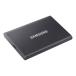Samsung T7 4TB установленный снаружи SSD максимальный пересылка скорость 1,050MB/ секунд USB3.2 Gen2(10Gbps, Type-C) серый iPhone15 серии рабочее состояние подтверждено MU-PC4T0T-IT/EC внутренний стандартный гарантия 