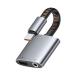 Mcdodo 2in1 �[�d���I�[�f�B�I�A�_�v�^�[ USB-C to USB-C &amp; DC 3.5mm�I�[�f�B�I�o�� 60W PD�}���[�d �^�C�vC�R�l�N�^ Type-C �C���z���ϊ��A�_�v�^ M