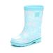  moon Star Kids Junior ... детский сапоги влагостойкая обувь резиновые сапоги дождь обувь MS RB C65 sax бледно-голубой серия сделано в Японии 