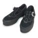  Converse CONVERSE мужской женский толщина низ все Star liftedo ребра лента T ремешок WT OX черный ALL STAR LIFTED RIBTAPE T-STRAP WT OX