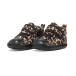  Converse CONVERSE спортивные туфли обувь baby все Star LP V-1 Brown / черный чёрный леопардовая расцветка BABY ALL STAR LP V-1 рождение праздник Leopard 