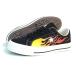 �R���o�[�X CONVERSE �X�j�[�J�[ �����Y ���f�B�[�X ���[�J�b�g �L�����o�X �����X�^�[ AGED IGNT �u���b�N/���b�h�t���C�� ONE STAR AGED CANVAS IGNT