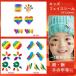  тату-наклейка Kids ребенок красочный модный лицо наклейка корпус наклейка tatu стикер TATTO наклейка мода 850509