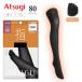 atsugi трико 5 пальцев палец женский Asti -g чулки 80 Denier AP1580 одиночный товар 80 повышение температуры теплый теплый холод . меры 