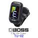 {* товар поступил. наличие есть.} BOSS TU-02 Clip-On Tuner Boss зажим * on * тюнер зажим * тюнер 