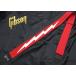 Gibson [ASGSBL-20] Lightning Bolt Style 2" Safety Strap Ferrari Red Gibson lightning * bolt *2 -inch * guitar * strap Ferrari * red 