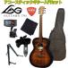 [*. приобретенный товар ] LAG GUITARS T70A-B&amp;B ковер * гитара z акустическая гитара начинающий комплект зажим тюнер & мелкие вещи комплект имеется 