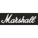 Marshall [LOGO00005] Amp Logo Large White Marshall Logo Mark большой белый ( стандарт модель динамик шкаф для ) усилитель Logo 